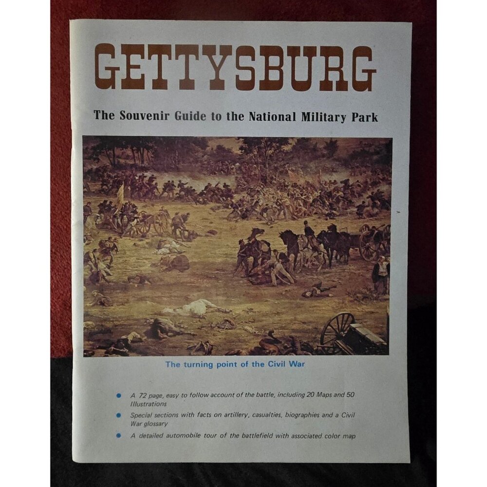 Gettysburg The Souvenir Guide To The Military Park Book Used